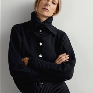 ZARA Knit black Sweater Cardigan